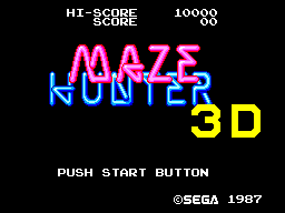 Maze Hunter 3D screenshot 2 for Sega Master System
